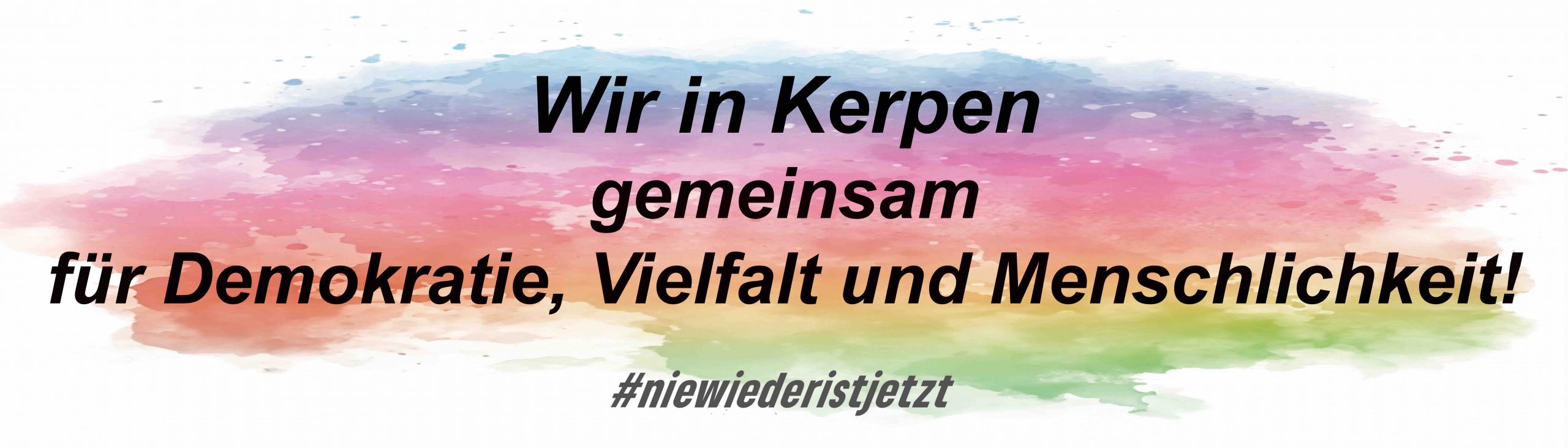 Kerpener Bündnis für Toleranz, Zusammenhalt und eine wehrhafte Demokratie
